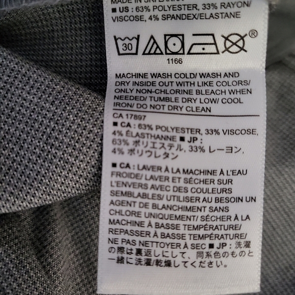 Banana Republic Easy Fit High Rise Wide Leg Pant Light Grey Size Med  NWT - Picture 4 of 6